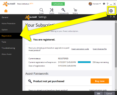 avast security pro activation code