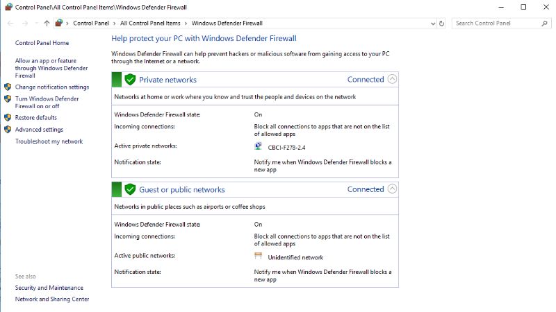 does windows defender conflict with avast