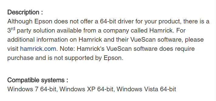 Epson Perfection 1260 Driver Windows 7 64 Bit